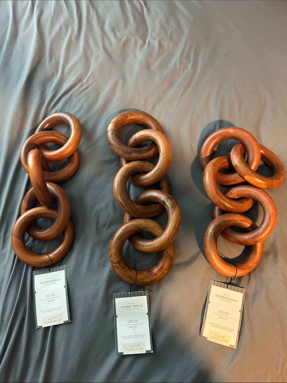 Teak Wood Chain - Threshold - Studio McGee
